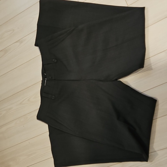 Full circle Mens Gray Wool blend Tuxedo Blazer (38) Pants (30) double breasted - Picture 8 of 9